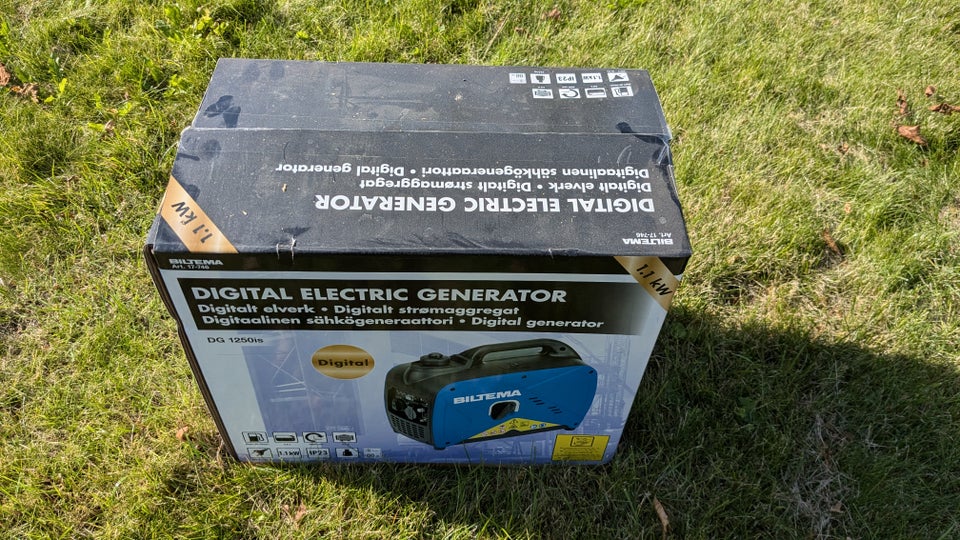 Generator fra Biltema