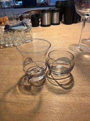 Porcelæn Vin glas  Ukendt