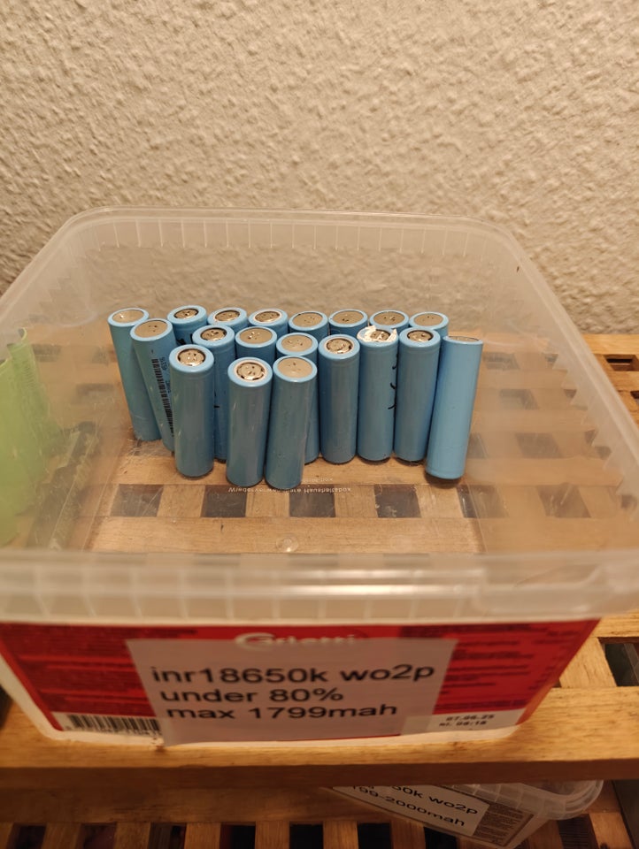 Batterier, Inr18650k 2200mah