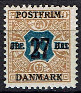 Danmark postfrisk bogtryk