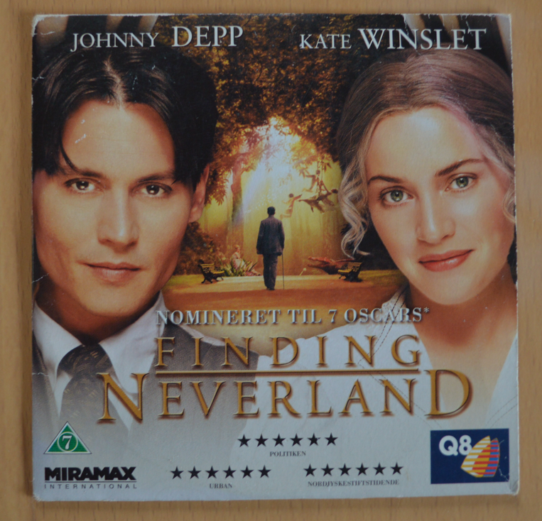 Finding Neverland, DVD, drama