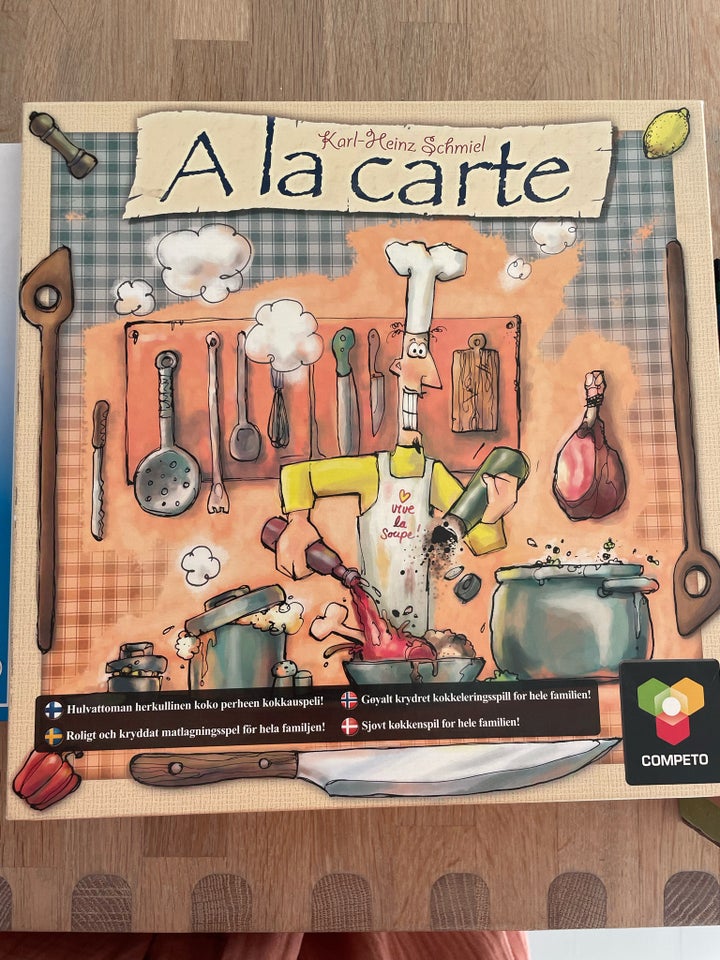 a la carte, Familie, brætspil