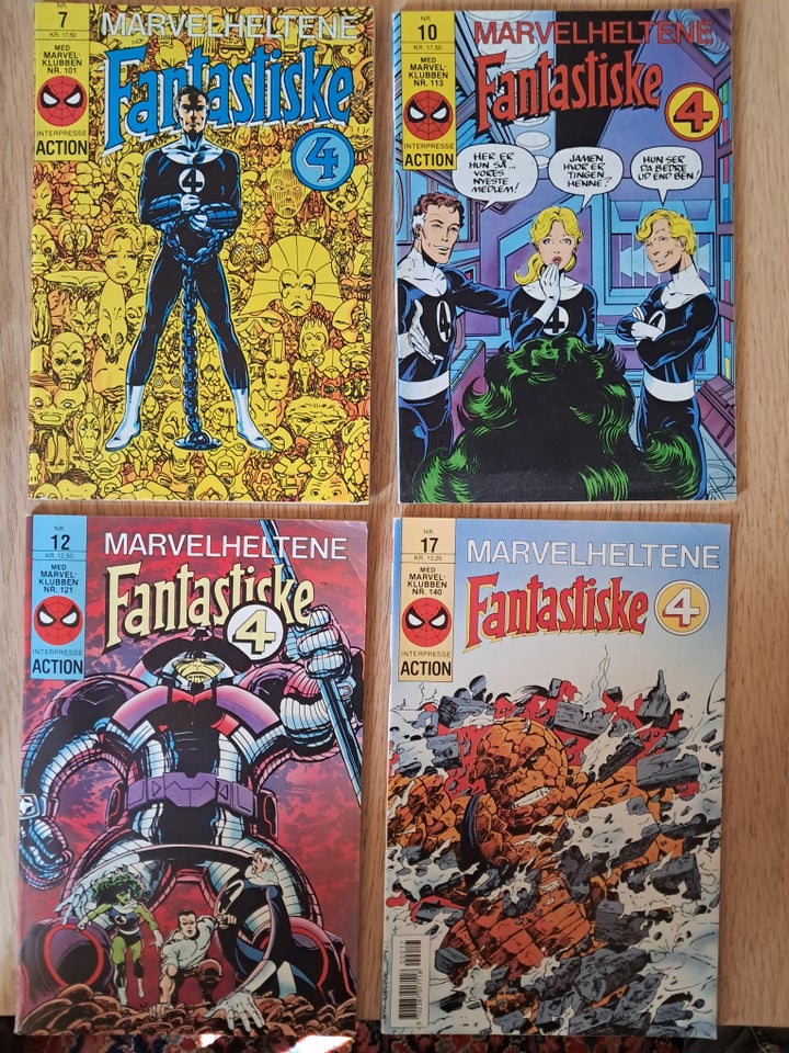 Fantastiske 4 Marvelheltene