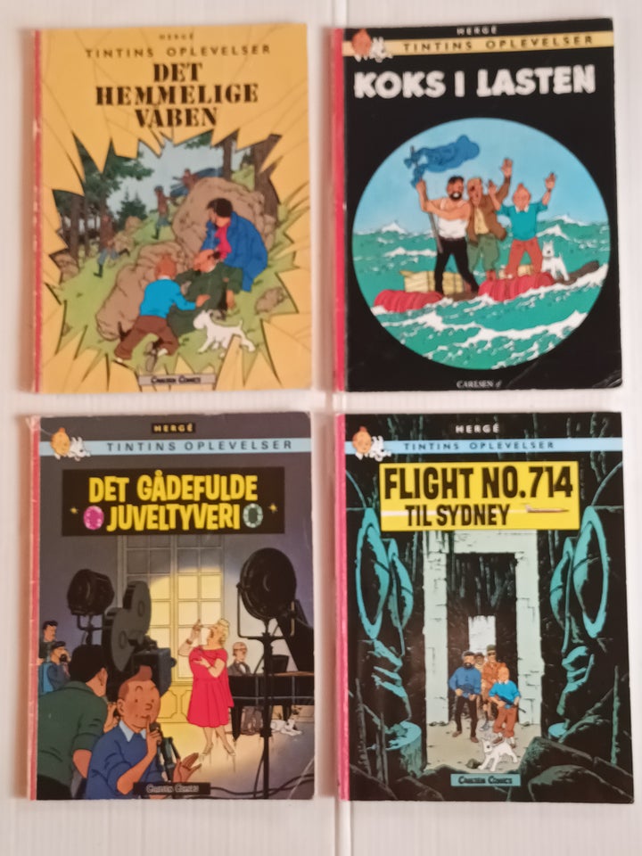 Tintin  Herge Tegneserie