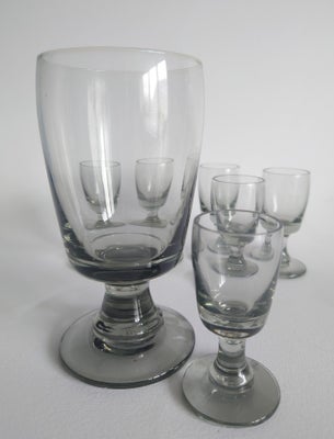 Glas Ølglas og snapseglas Almue