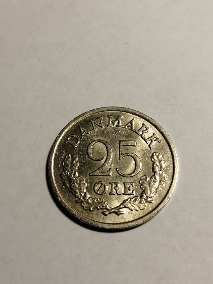 Danmark, mønter, 25 øre