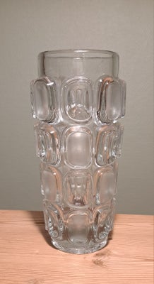 Glas Stor tung vase Libochovice