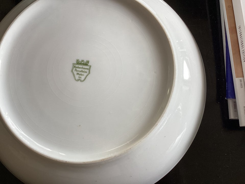 Porcelæn Tallerken dyb