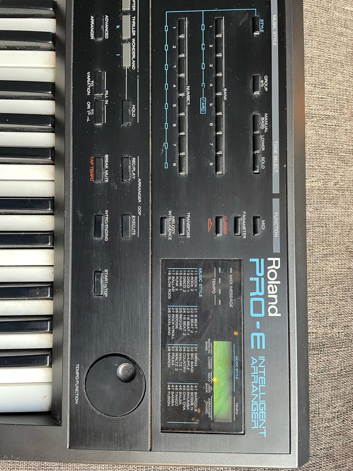 Keyboard, Roland PRO-E