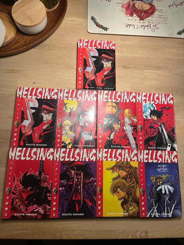 Hellsing kapitel 1-8 + kapitel 1 på