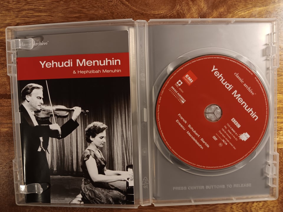 Yehudi Menuhin, DVD, andet