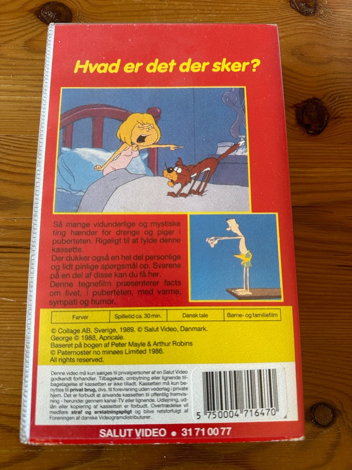 Tegnefilm Hvad er det der sker?