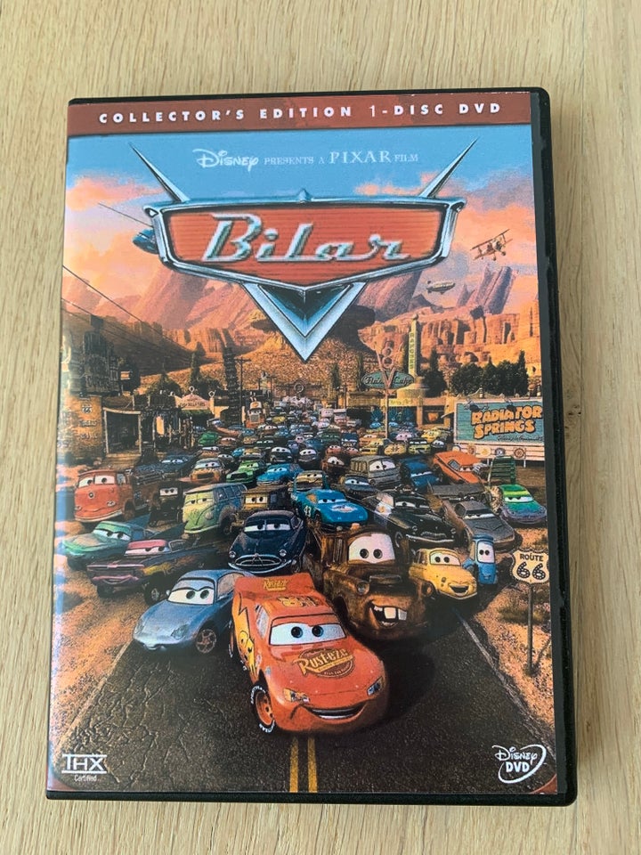 Bilar DVD familiefilm