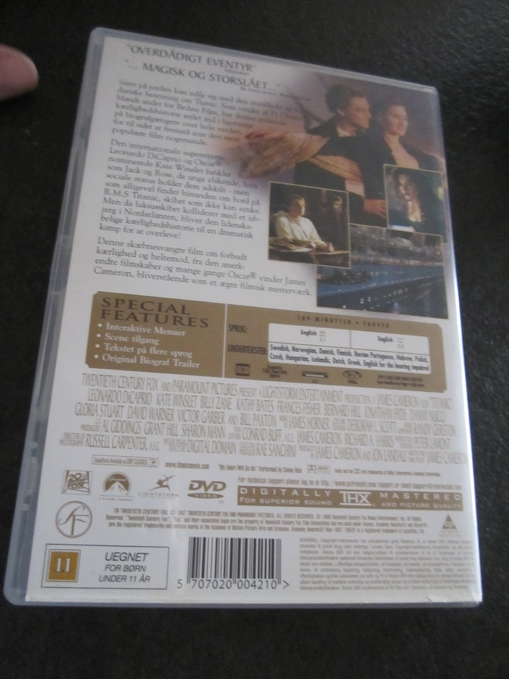 Titanic , DVD, drama