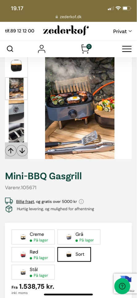 Gasgrill Sahara