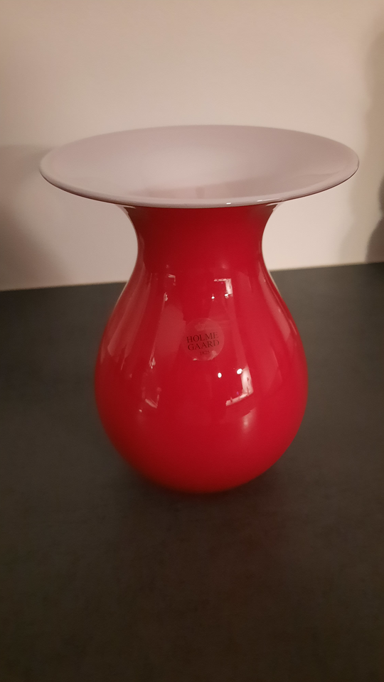 Glas, VASE, HOLMEGÅRD