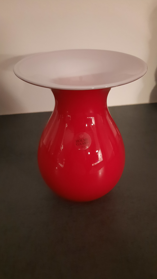 Glas, VASE, HOLMEGÅRD