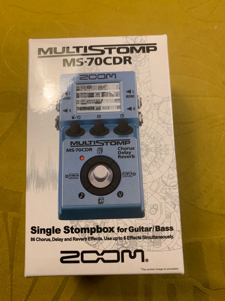 Pedal bas guitar, Zoom Multistomp