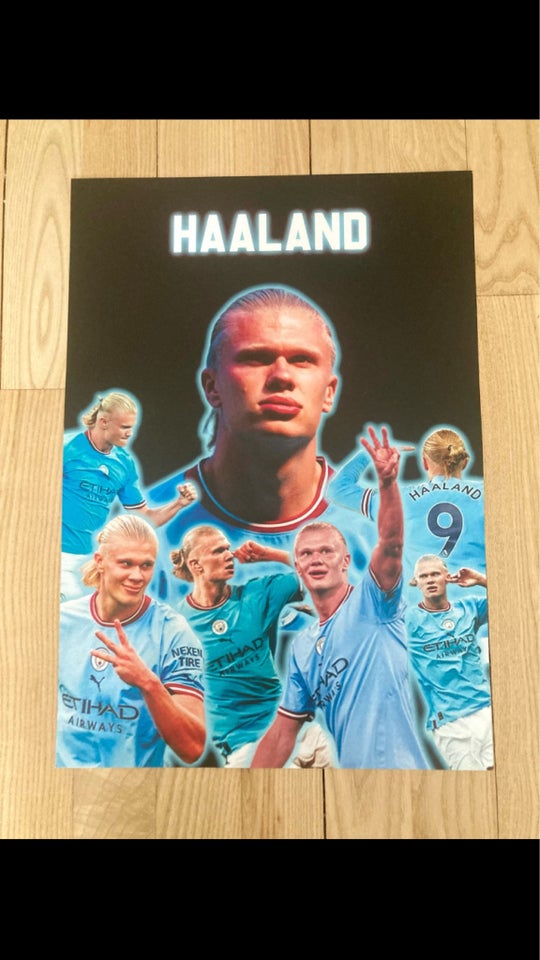 Plakat, motiv: Haaland