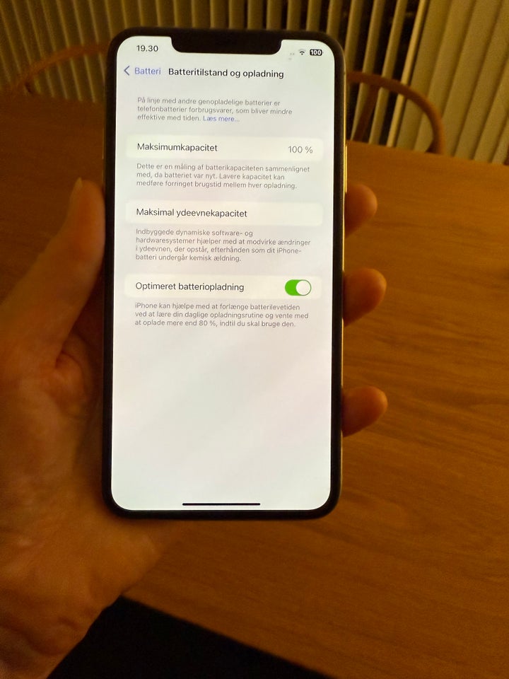 iPhone 11 Pro Max, 256 GB, hvid