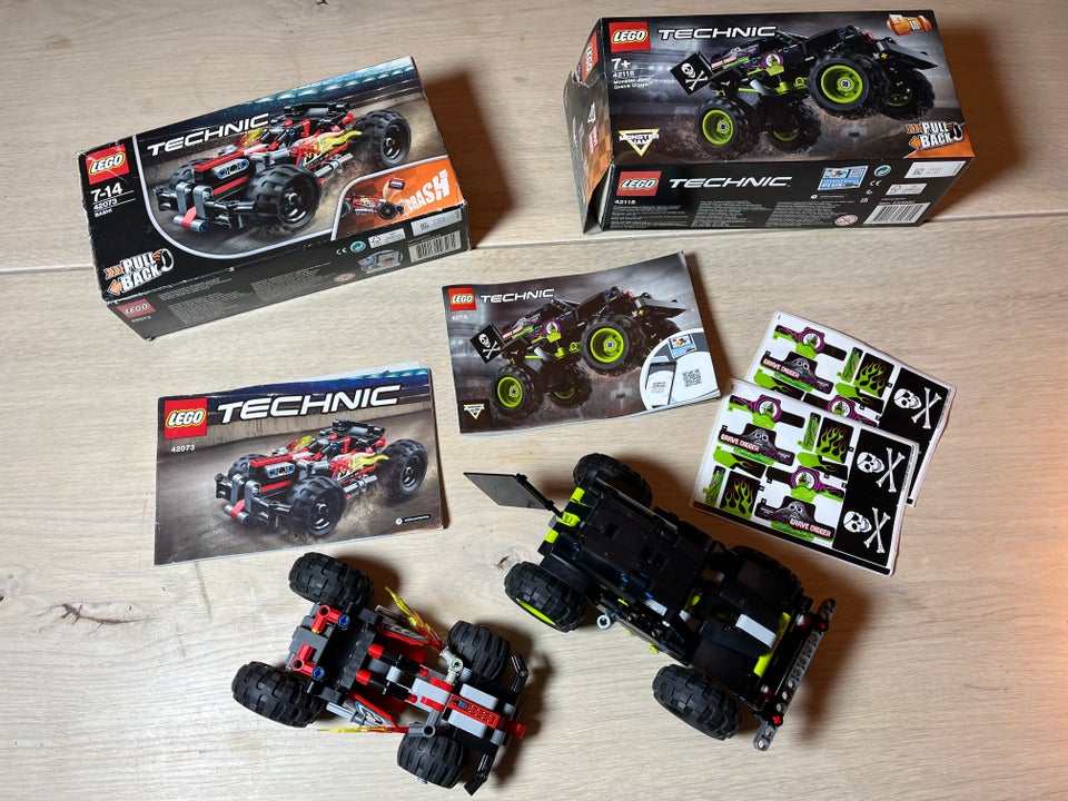 Lego Technic, 42118 og 42073