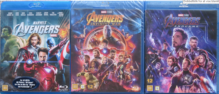 The Avengers, Blu-ray, action