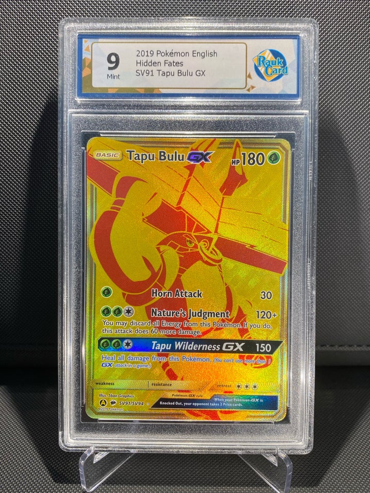 Samlekort Tapu Bulu GX - SV91 Grade