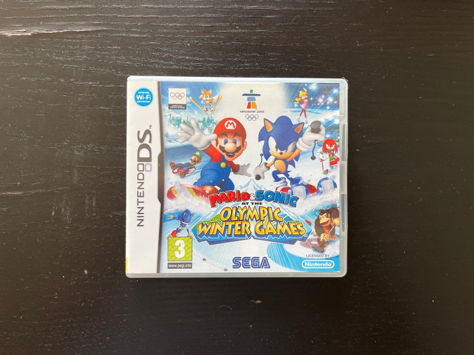 Mario  Sonic at the Winter Olympic