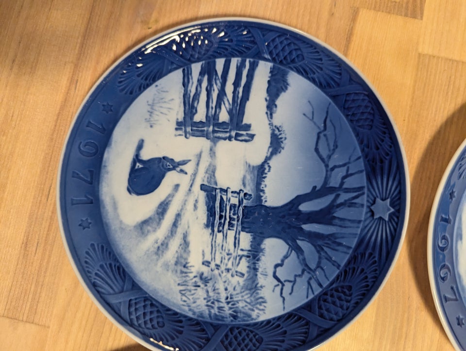 Porcelæn, Juleplatter, Royal