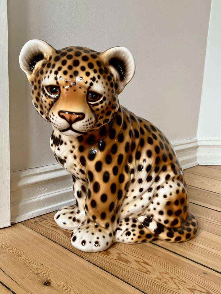 Porcelæns leopard unge 1970