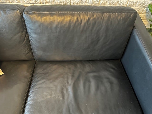 Sofa læder 2 pers