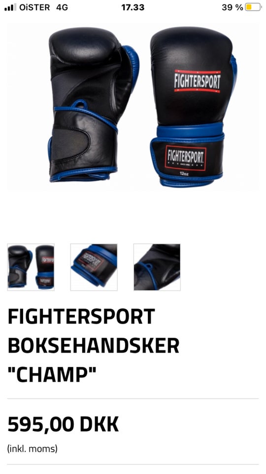 Boksehandsker Fightersport