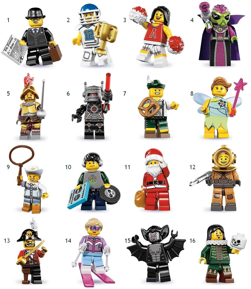 Lego Minifigures, 8833