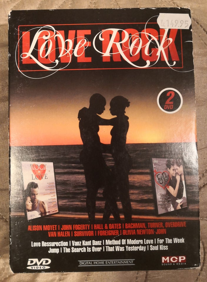 "Love Rock" 2 DVD Musik NYE DVD