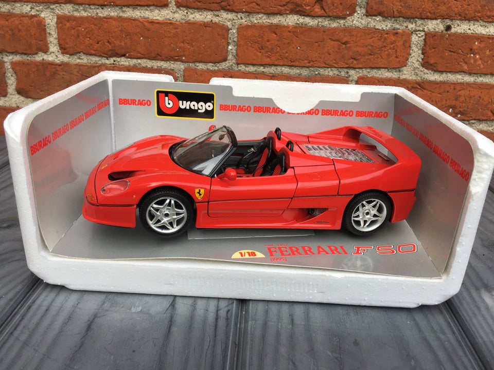 Modelbil Burago FerrariF50