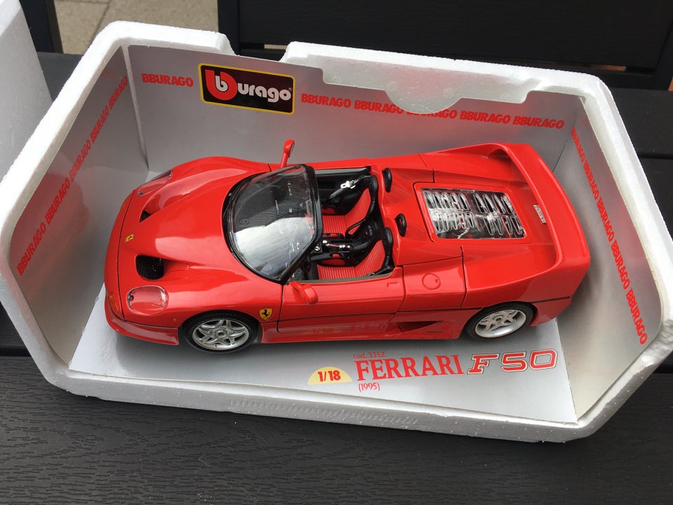 Modelbil Burago FerrariF50