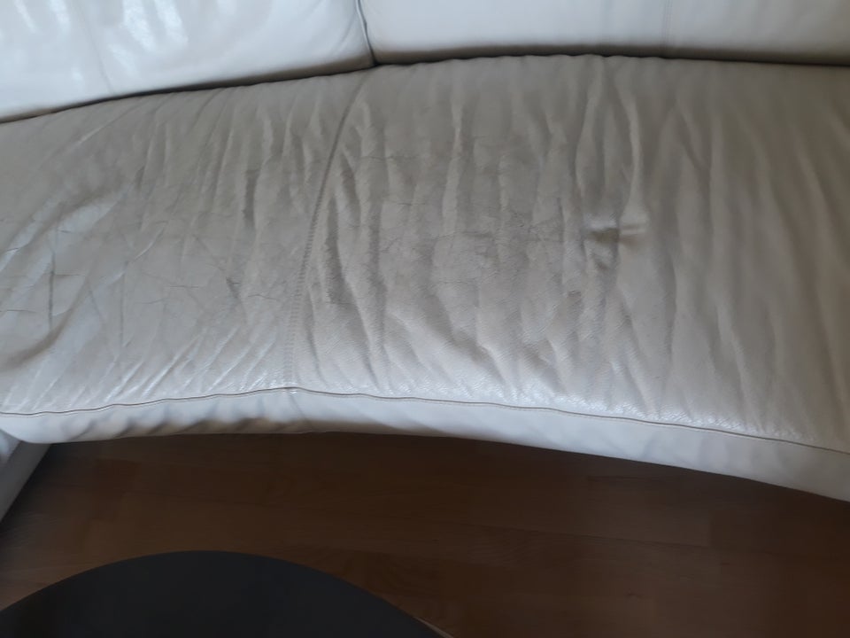 Sofa, læder, 6 pers.