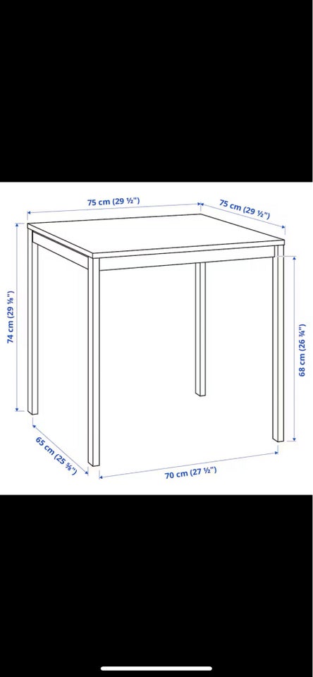 Spisebord, Ikea