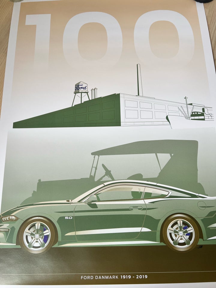 Plakat  motiv: Ford