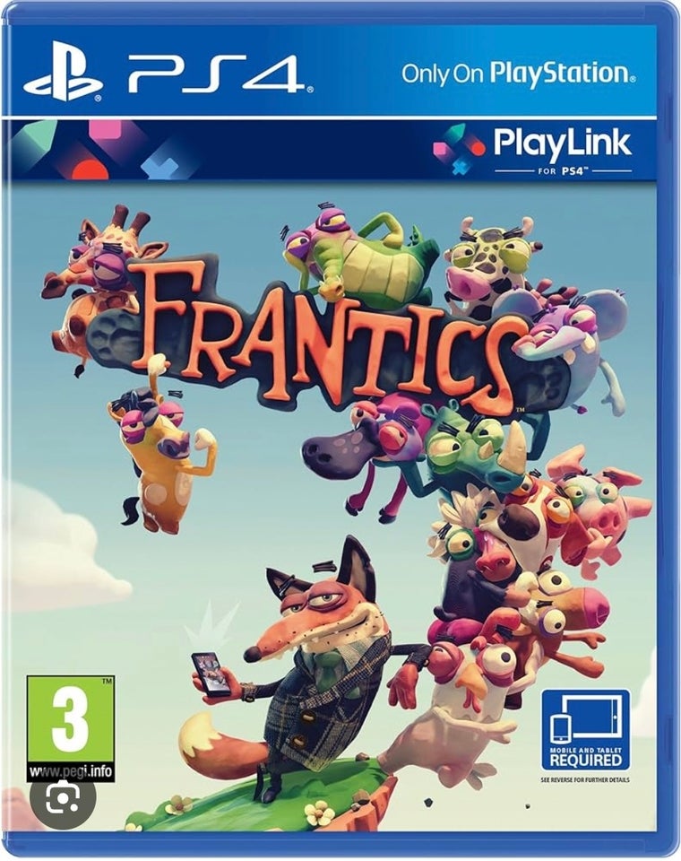 Frantics, PS4, adventure