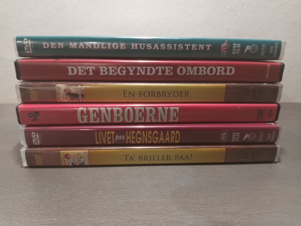 Arne Weel film/Danske film, DVD,