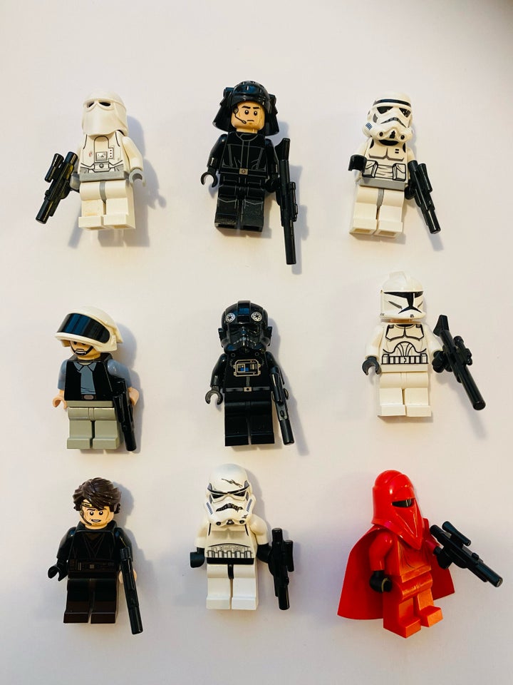 Lego Star Wars, Minifigurer