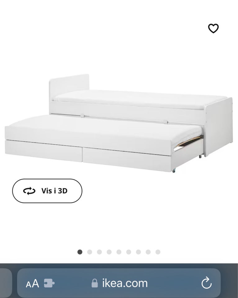 Enkeltseng, Ikea Släkt, b: 90 l: 200