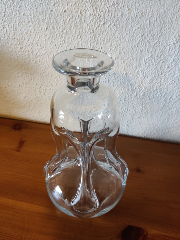 Glas Holmegaard kluk flaske