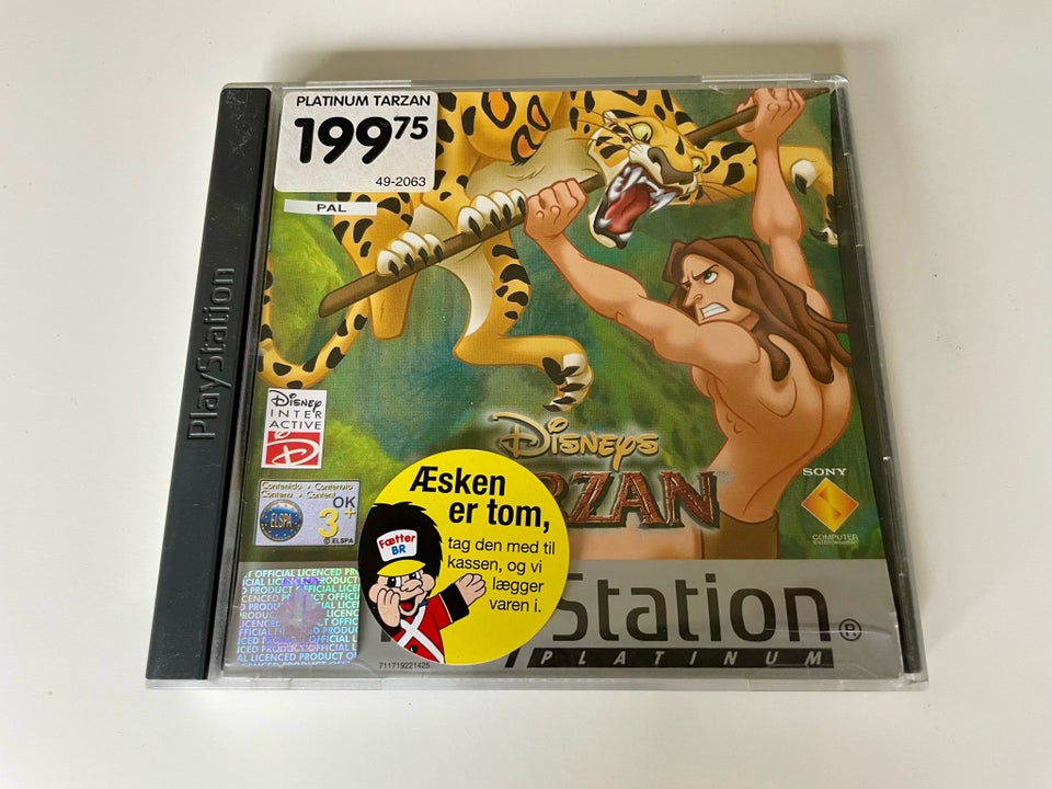 Disney’s Tarzan, PS, action