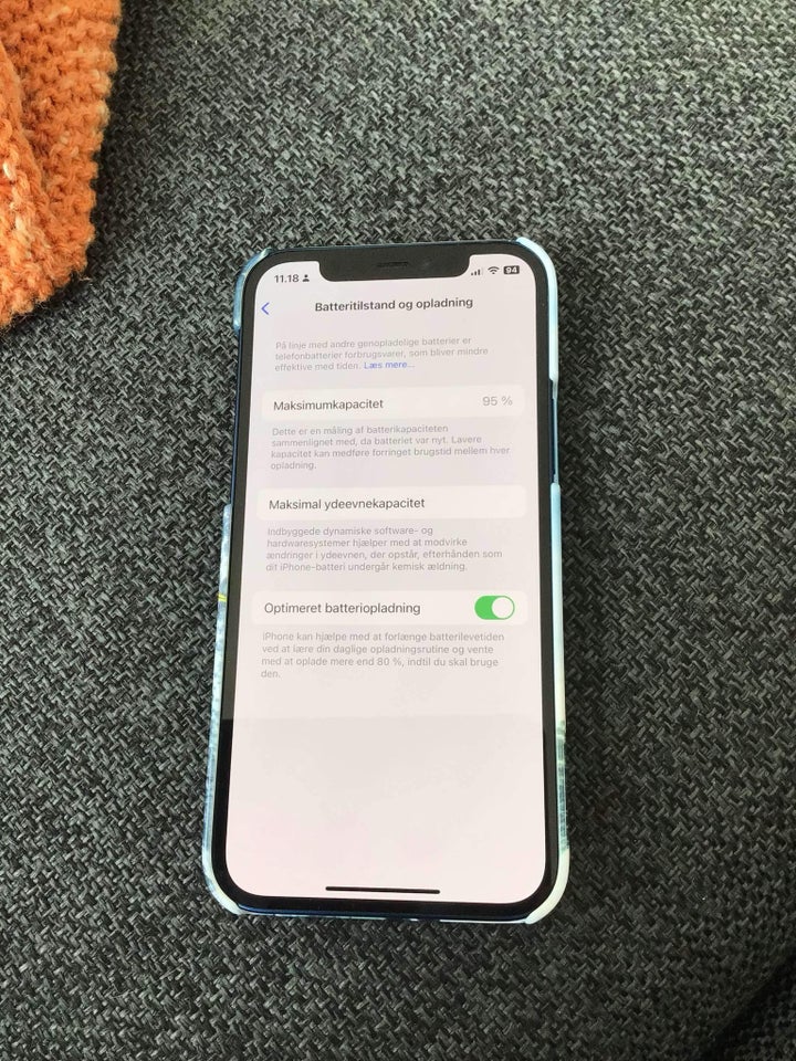 iPhone 12, 64 GB, blå