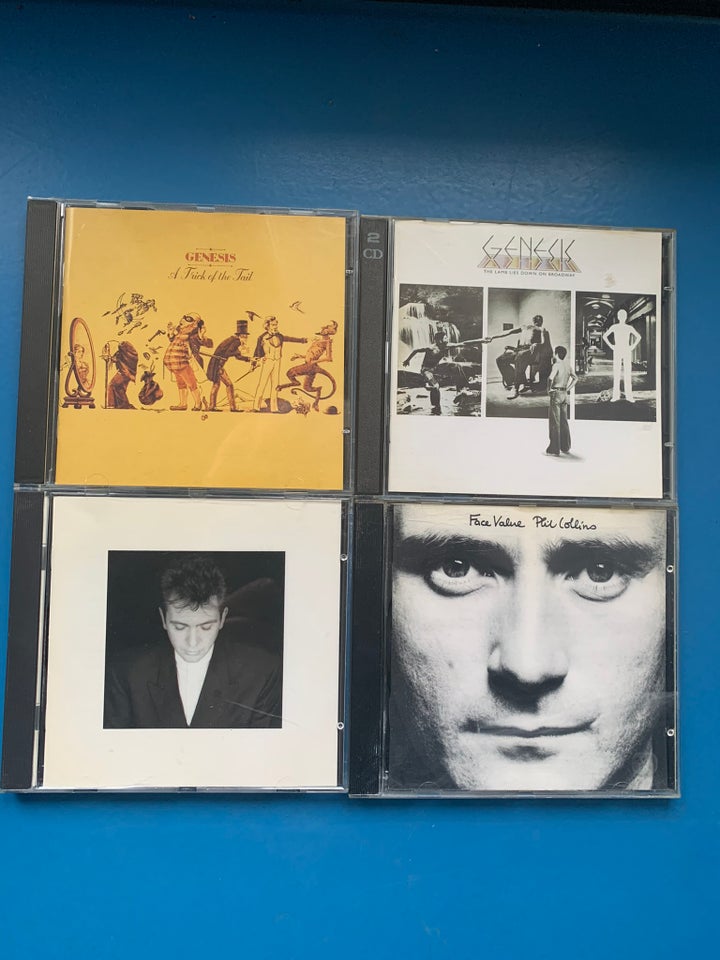 GENESIS / GABRIEL / COLLINS: 4 CD