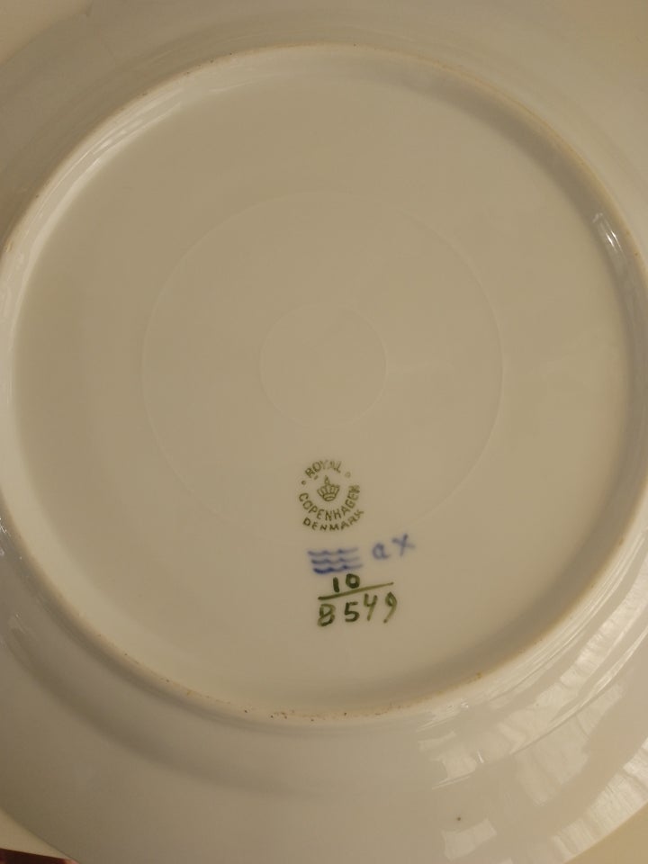 Porcelæn Royal Copenhagen  Royal