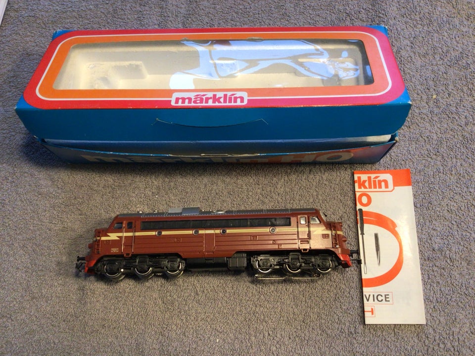 Modeltog, Märklin Norsk MY , skala