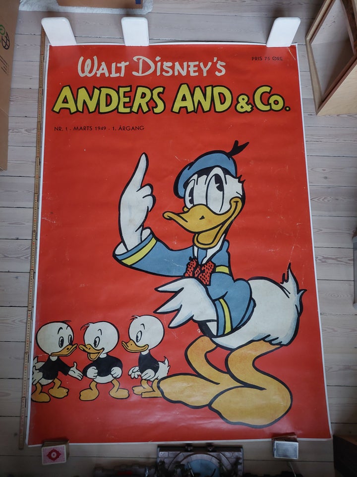 Plakat, Carl Barks, motiv: 1.